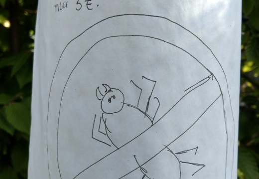 21-04-27-robert-koch-strasse-kinder-plakat-spinnen-